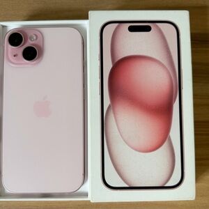 Apple iPhone 15 (256GB) – Pink – Excellent Condition